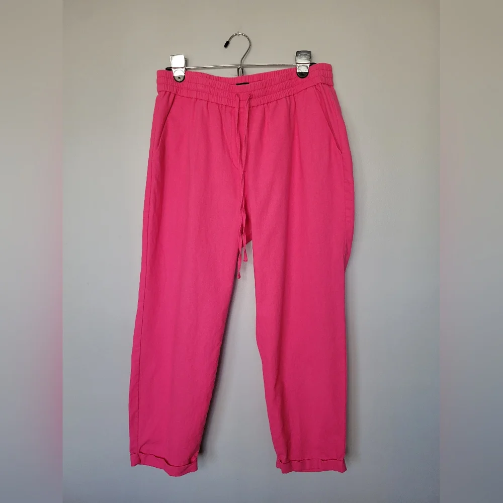 J. Crew Vibrant Pink Joggers - Picture 1 of 11